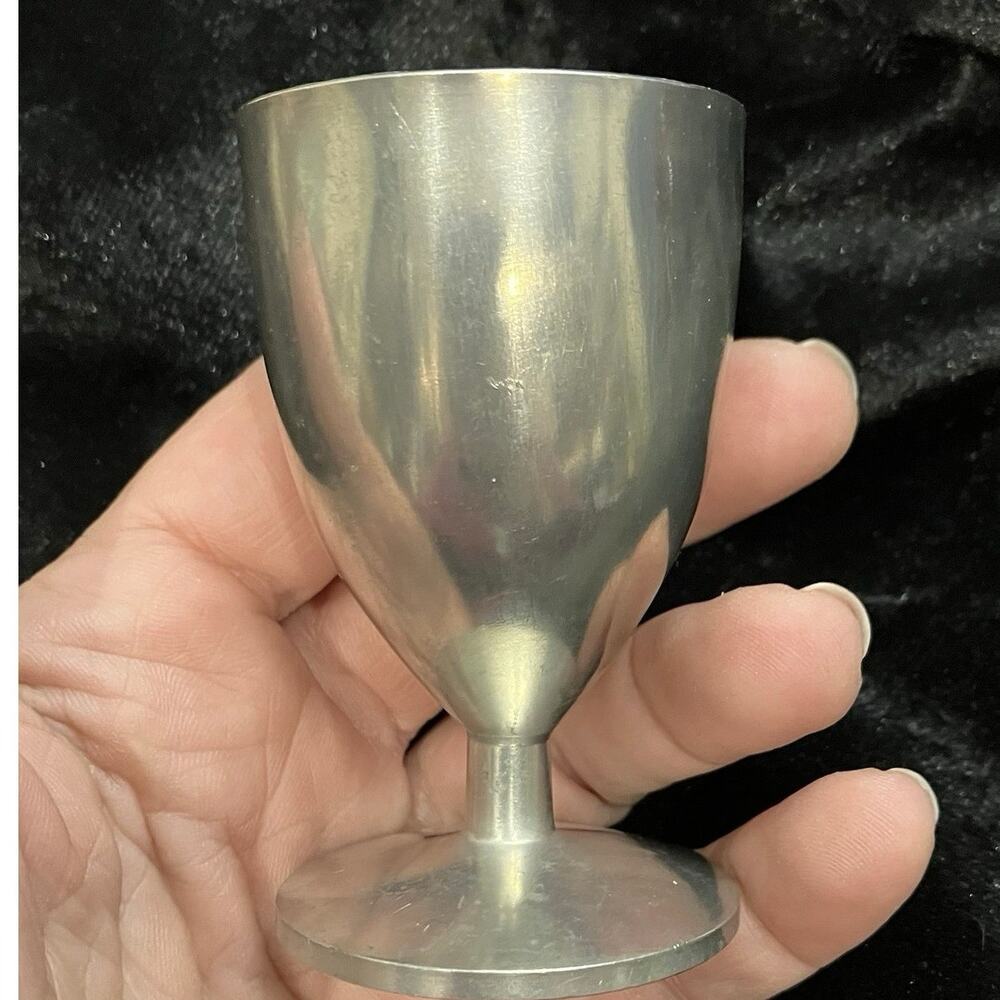 Pewter Metawa Holland 94% Footed Stemware Goblet Dessert Spirit Cordial Stamped